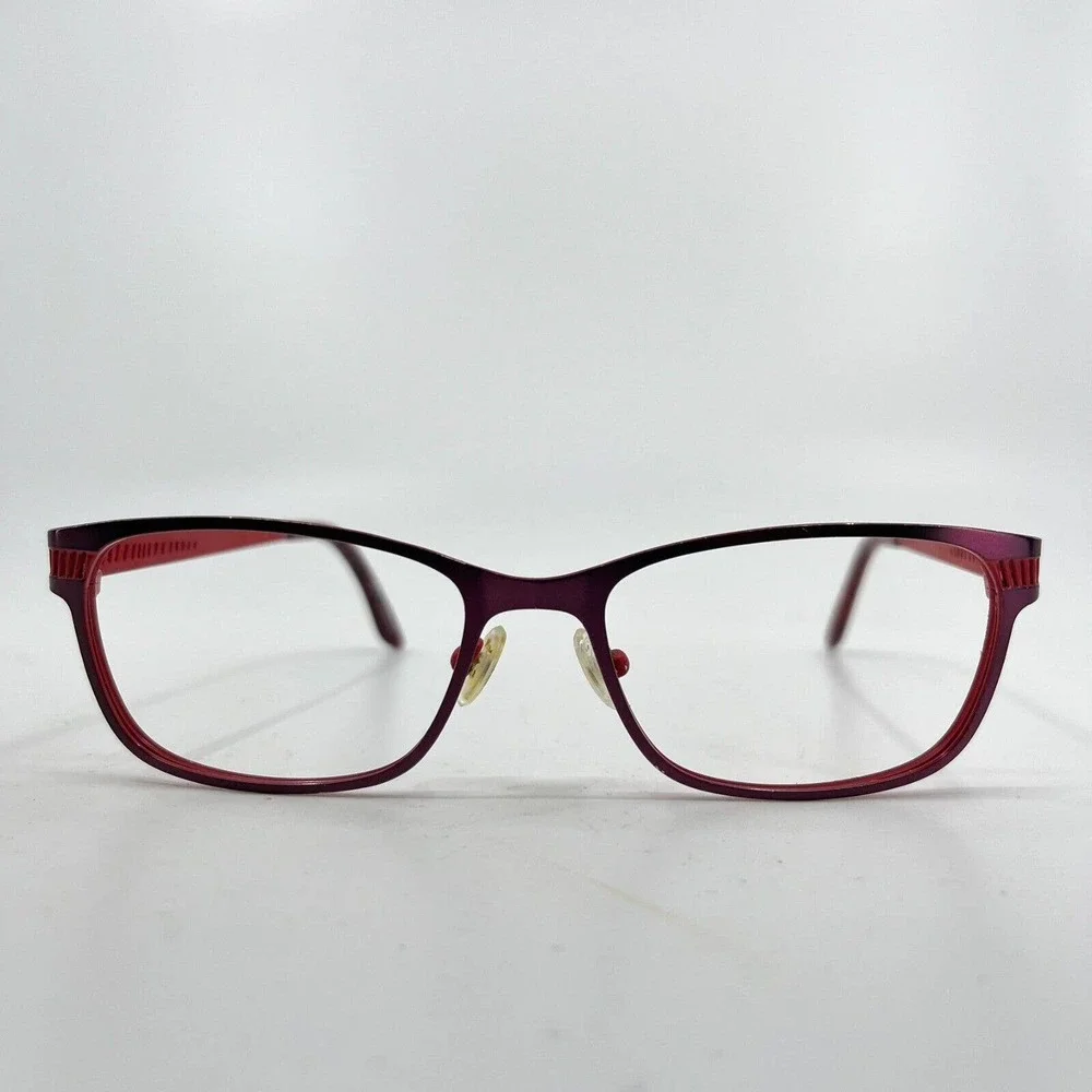 Wittnauer Miranda Cherry Red Women Frame‎ Eyeglasses Designer 53-17-135 H7349